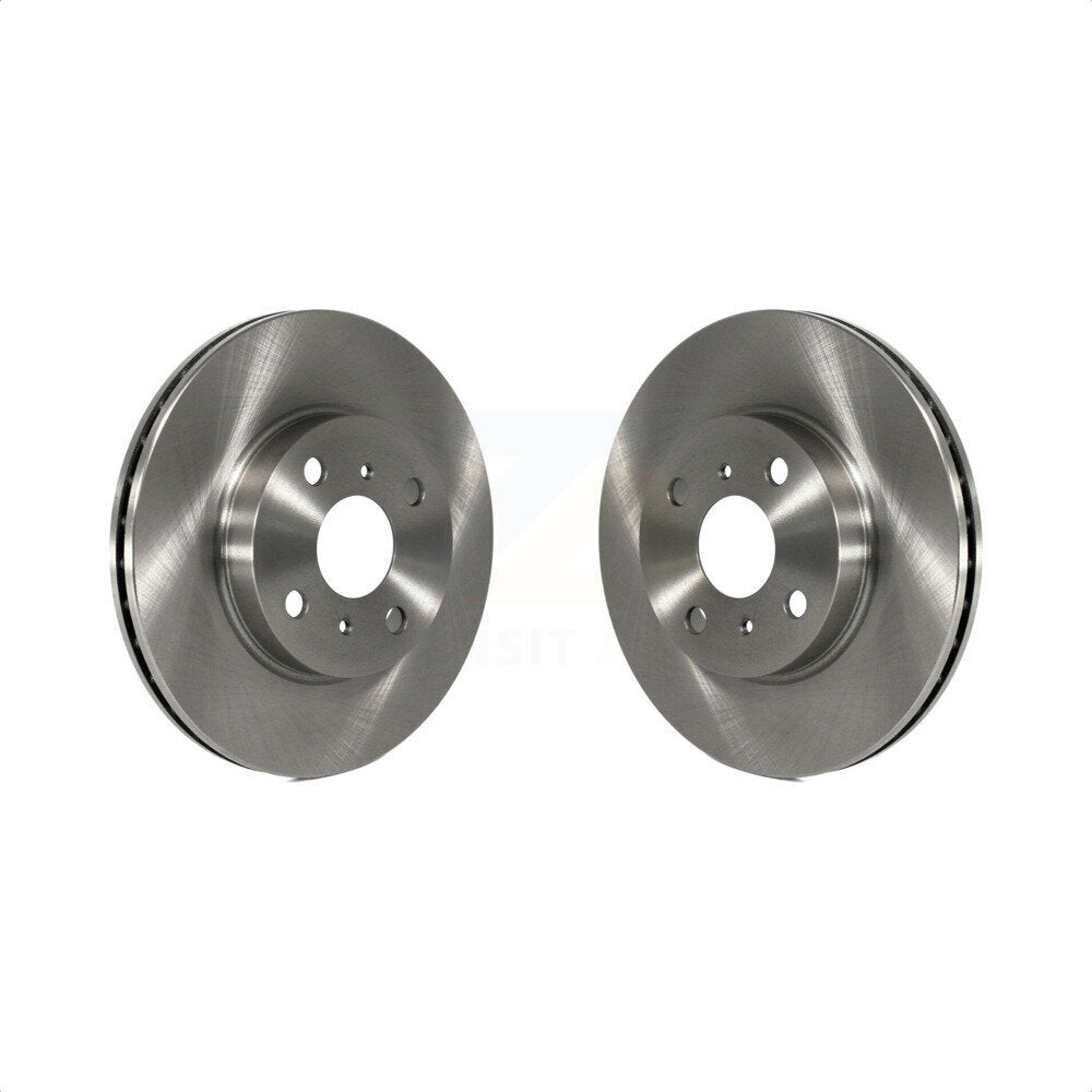 Front Disc Brake Rotors Pair For Toyota Corolla Prizm Chevrolet Geo Prius K8-100277