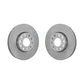 Front Disc Brake Rotors Pair For Audi Volkswagen Passat A4 Quattro A6 100 S6 K8-100279