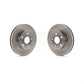 Front Disc Brake Rotors Pair For Toyota Celica K8-100283
