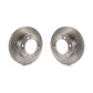 Front Disc Brake Rotors Pair For Toyota Tacoma 4Runner K8-100286