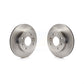Front Disc Brake Rotors Pair For Nissan Sentra 200SX K8-100287