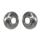 Front Disc Brake Rotors Pair For Toyota 4Runner Tacoma K8-100291