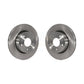 Front Disc Brake Rotors Pair For Land Rover Range K8-100294