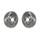 Front Disc Brake Rotors Pair For Mercedes-Benz E320 CLK320 C240 Chrysler Crossfire CLK350 C320 C280 CLK430 E430 SLK320 SLK280 E300 SLK300 C350 E280 K8-100301