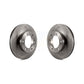 Front Disc Brake Rotors Pair For Toyota Tundra Sequoia K8-100315