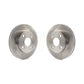 Front Disc Brake Rotors Pair For 2000 Toyota Echo To 08 00 K8-100322
