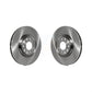 Front Disc Brake Rotors Pair For Audi A4 Quattro A6 Allroad S4 S6 K8-100329