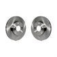 Front Disc Brake Rotors Pair For Toyota RAV4 K8-100331