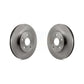 Front Disc Brake Rotors Pair For Toyota Camry Sienna Avalon Solara Lexus ES300 K8-100339