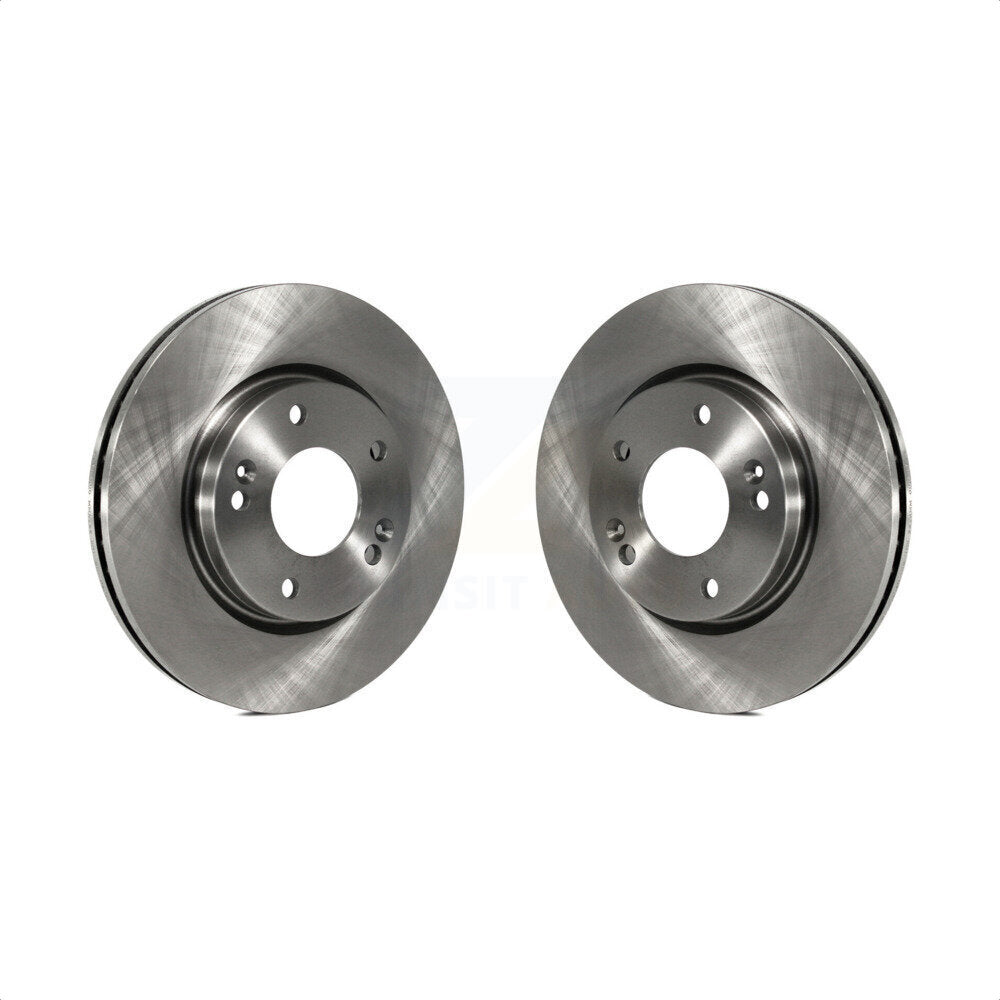 Front Disc Brake Rotors Pair For 2001-2006 Hyundai Santa Fe With 276mm Diameter Rotor K8-100345