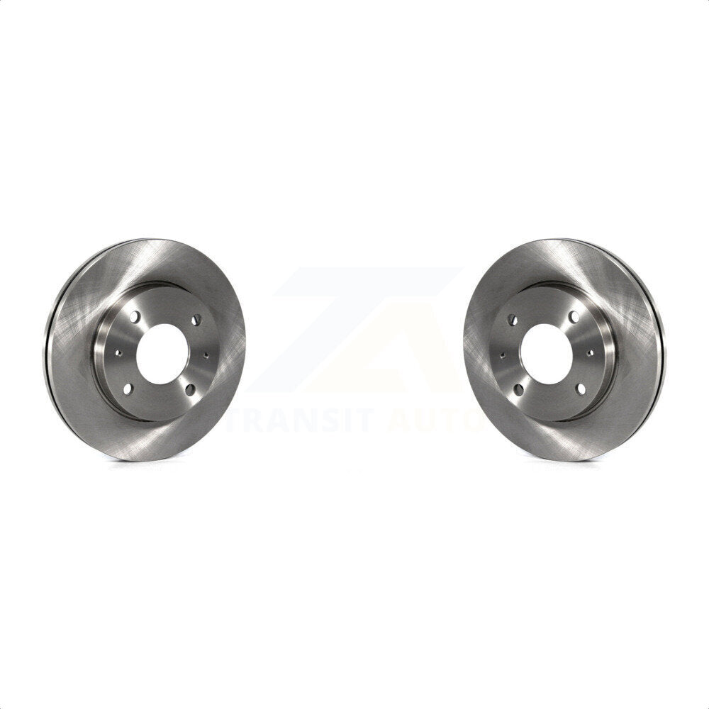 Front Disc Brake Rotors Pair For Hyundai Elantra Sonata Kia Optima Magentis K8-100351