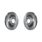 Front Disc Brake Rotors Pair For Infiniti G35 Nissan 350Z INFINITI K8-100352