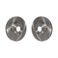 Front Disc Brake Rotors Pair For Toyota Highlander K8-100358