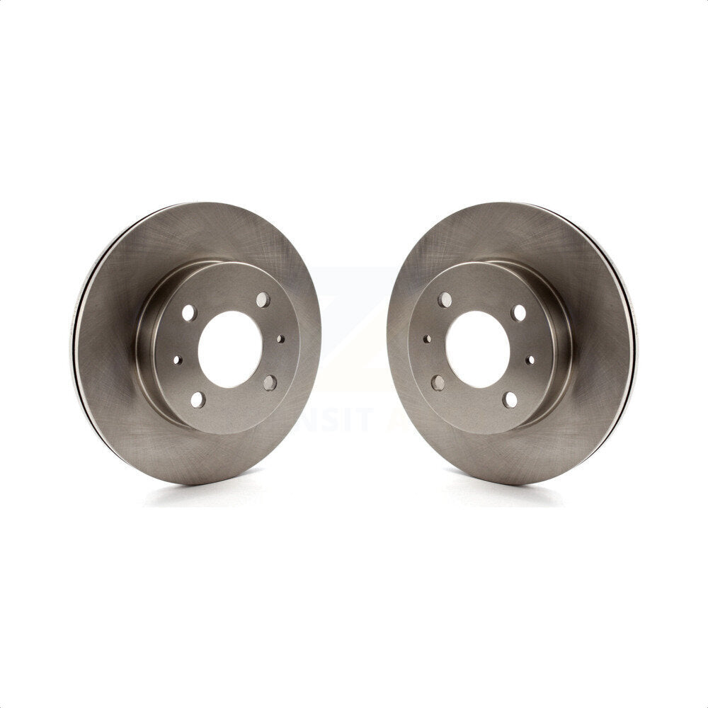 Front Disc Brake Rotors Pair For Hyundai Accent K8-100361