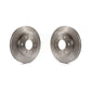 Front Disc Brake Rotors Pair For Nissan Titan Pathfinder Armada Infiniti QX56 INFINITI TITAN K8-100365