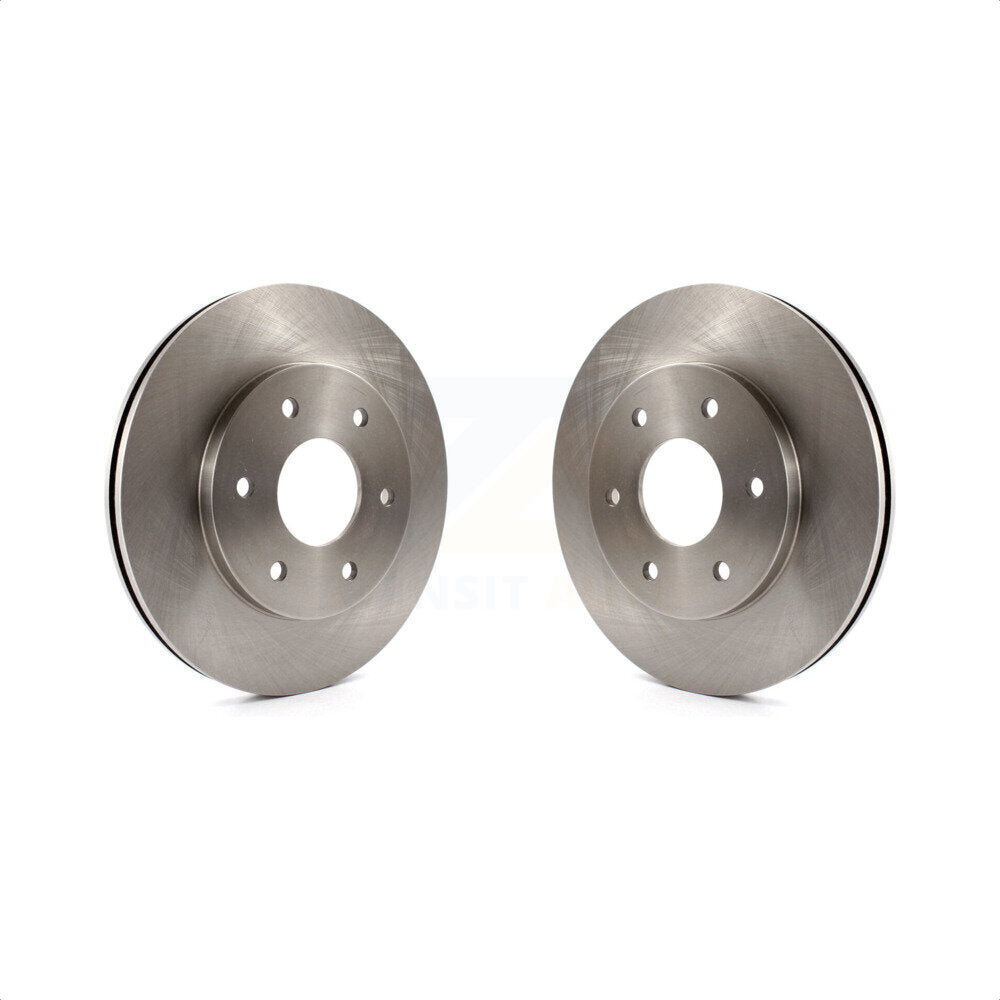 Front Disc Brake Rotors Pair For Nissan Titan Pathfinder Armada Infiniti QX56 INFINITI TITAN K8-100365