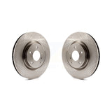 Front Disc Brake Rotors Pair For Nissan 350Z Infiniti G35 INFINITI With Brembo Brakes K8-100374