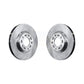 Front Disc Brake Rotors Pair For Mazda 3 5 Sport K8-100379