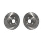 Front Disc Brake Rotors Pair For 2004-2009 Toyota Prius K8-100388