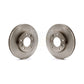 Front Disc Brake Rotors Pair For Kia Sedona K8-100390