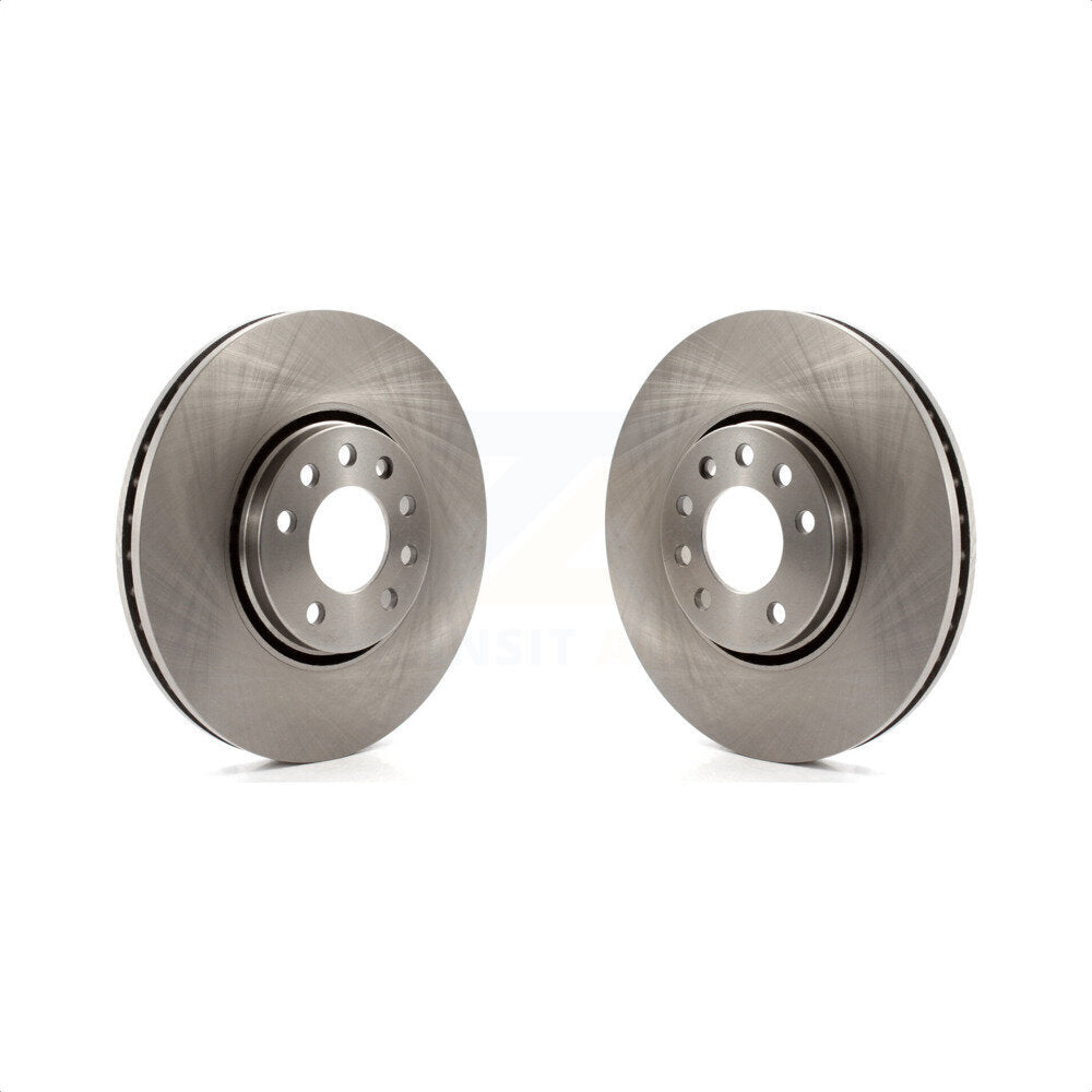 Front Disc Brake Rotors Pair For Saab 9-3 9-3X With 302mm Diameter Rotor K8-100393
