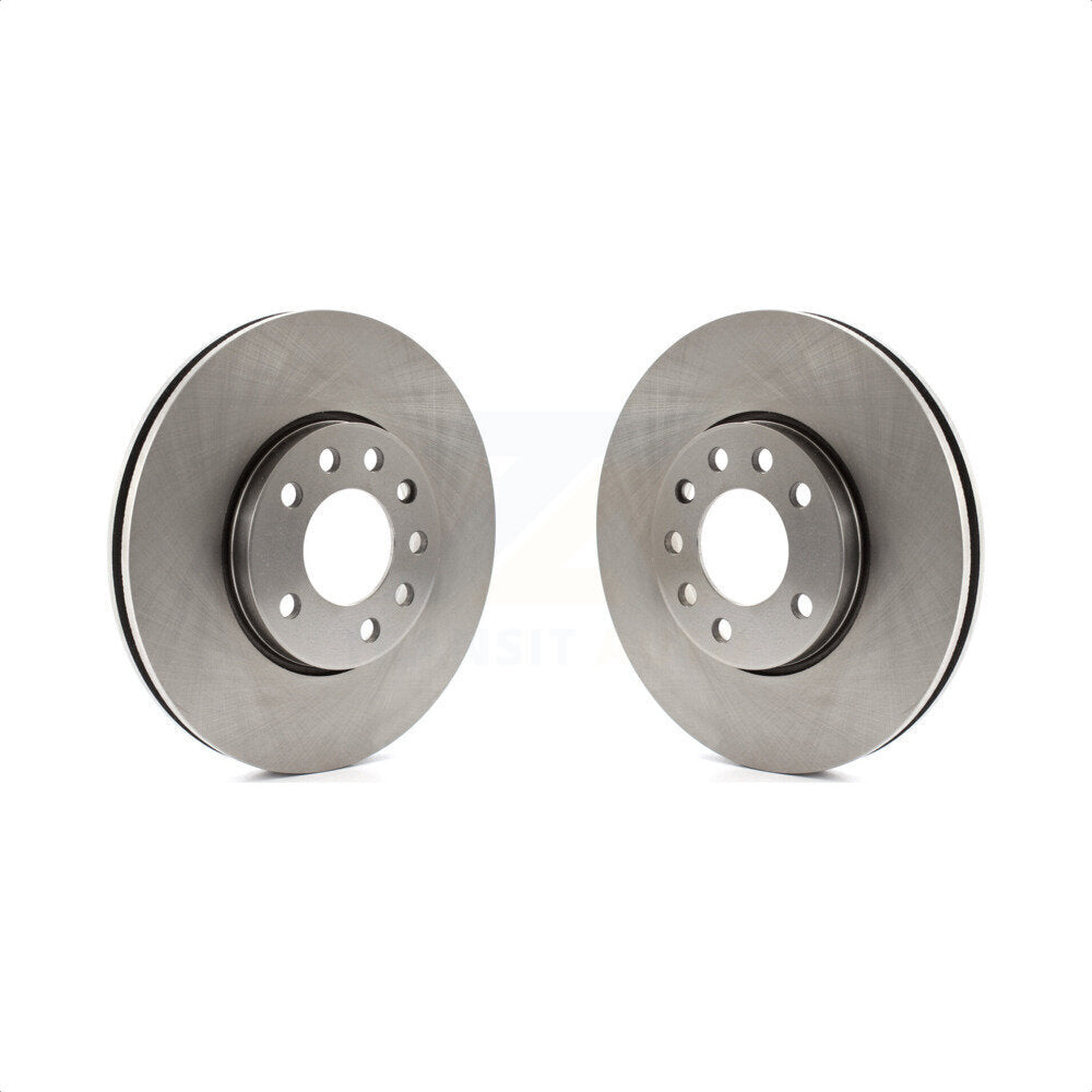 Front Disc Brake Rotors Pair For Saab 9-3 9-3X With 285mm Diameter Rotor K8-100394