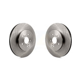 Front Disc Brake Rotors Pair For Lexus Toyota Highlander RX350 RX330 RX400h K8-100396