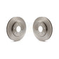 Front Disc Brake Rotors Pair For Nissan Frontier Suzuki Equator 2.5L K8-100403