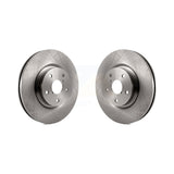 Front Disc Brake Rotors Pair For Subaru Outback Legacy WRX Tribeca B9 K8-100406