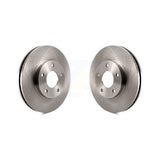 Front Disc Brake Rotors Pair For 2004-2006 Nissan X-Trail K8-100409