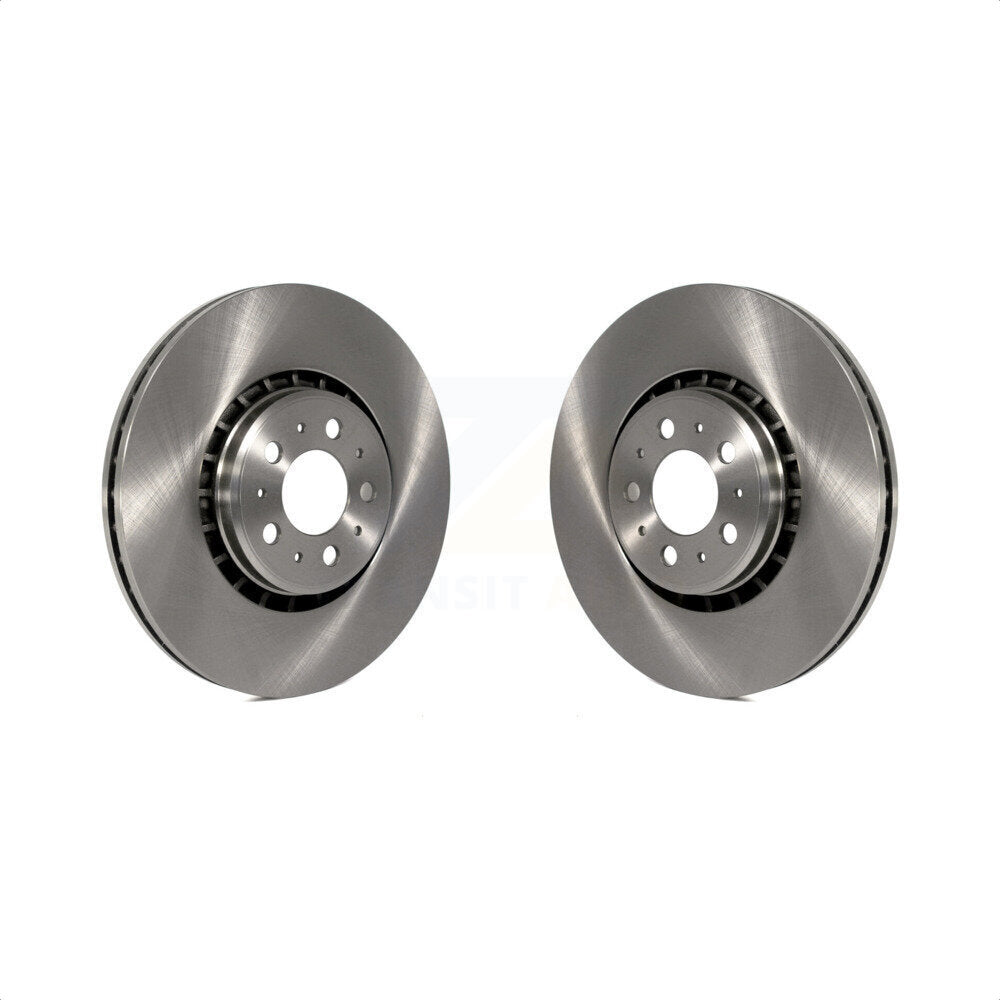 Front Disc Brake Rotors Pair For 2003-2014 Volvo XC90 With 336mm Diameter Rotor K8-100412