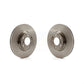 Front Disc Brake Rotors Pair For 2006-2007 Mazda 6 Mazdaspeed K8-100425