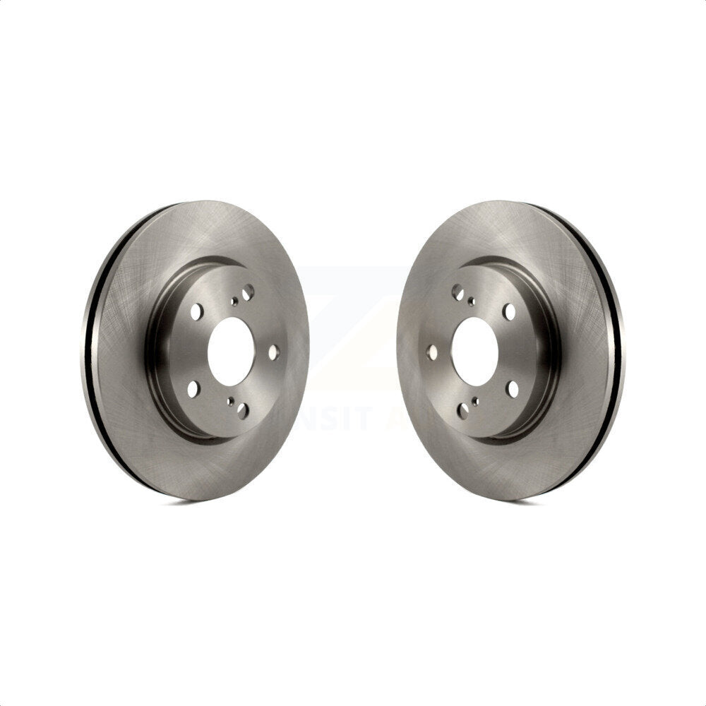 Front Disc Brake Rotors Pair For Toyota RAV4 Scion xB Prius V Lexus HS250h K8-100428
