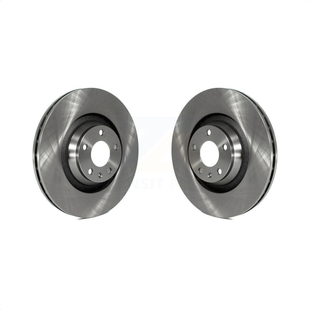 Front Disc Brake Rotors Pair For Audi A6 Quattro With 347mm Diameter Rotor K8-100432