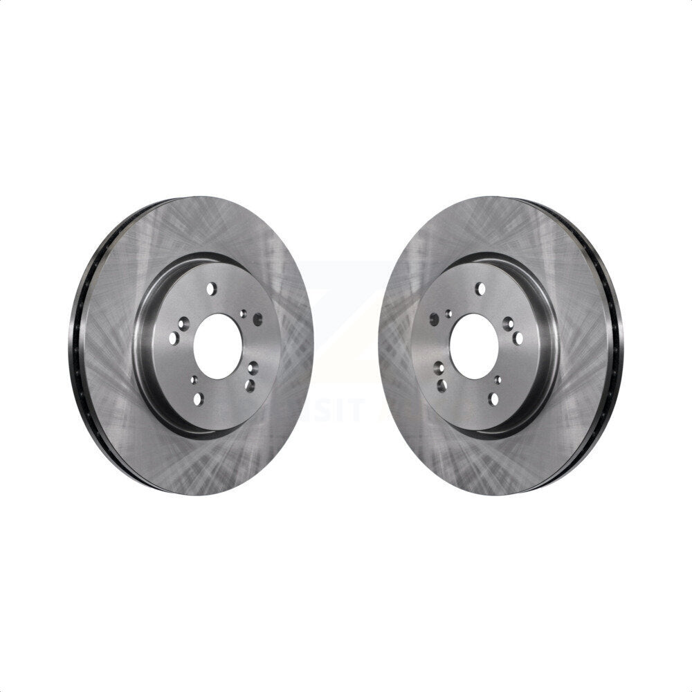 Front Disc Brake Rotors Pair For Honda CR-V Acura RDX Crosstour Accord K8-100436