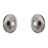 Front Disc Brake Rotors Pair For Mercedes-Benz GLK350 CLS550 CLS500 GLK250 E550 K8-100443