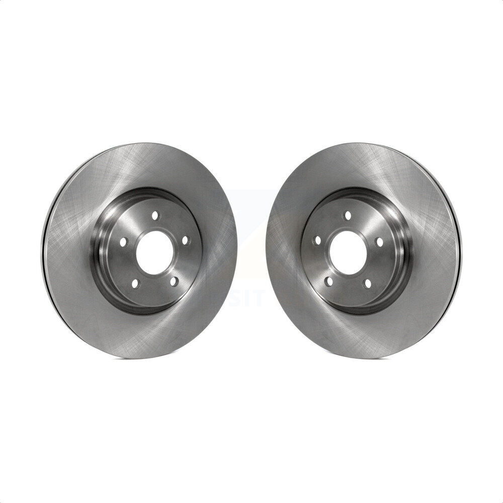 Front Disc Brake Rotors Pair For Ford Escape Focus Transit Connect Volvo S40 Lincoln MKC C70 V50 K8-100444