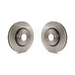 Front Disc Brake Rotors Pair For Infiniti FX35 FX37 QX70 FX45 INFINITI K8-100449