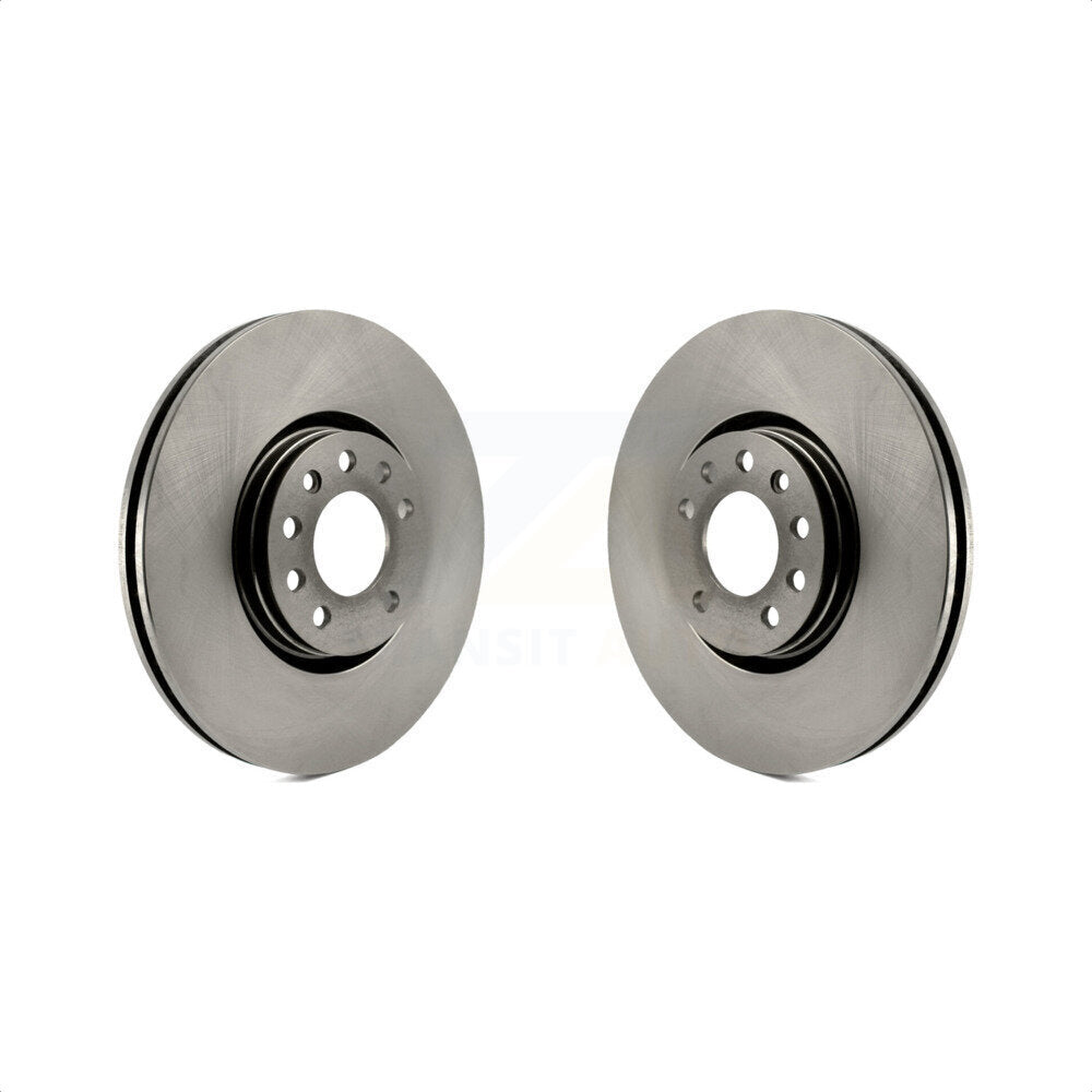 Front Disc Brake Rotors Pair For Saab 9-3 9-3X With 314mm Diameter Rotor K8-100452