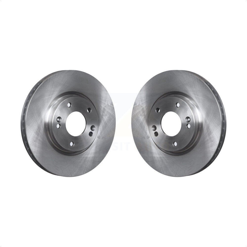 Front Disc Brake Rotors Pair For 2007-2009 Hyundai Santa Fe K8-100457