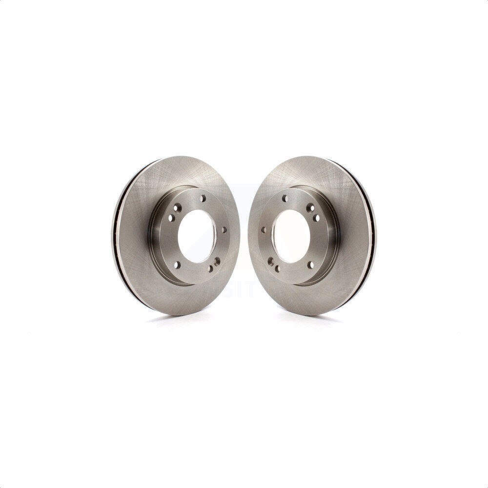 Front Disc Brake Rotors Pair For 2007-2009 Kia Sorento K8-100459