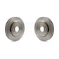 Front Disc Brake Rotors Pair For 2008-2012 Nissan Pathfinder 5.6L K8-100464