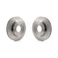 Front Disc Brake Rotors Pair For Nissan TITAN Armada INFINITI QX80 QX56 K8-100466