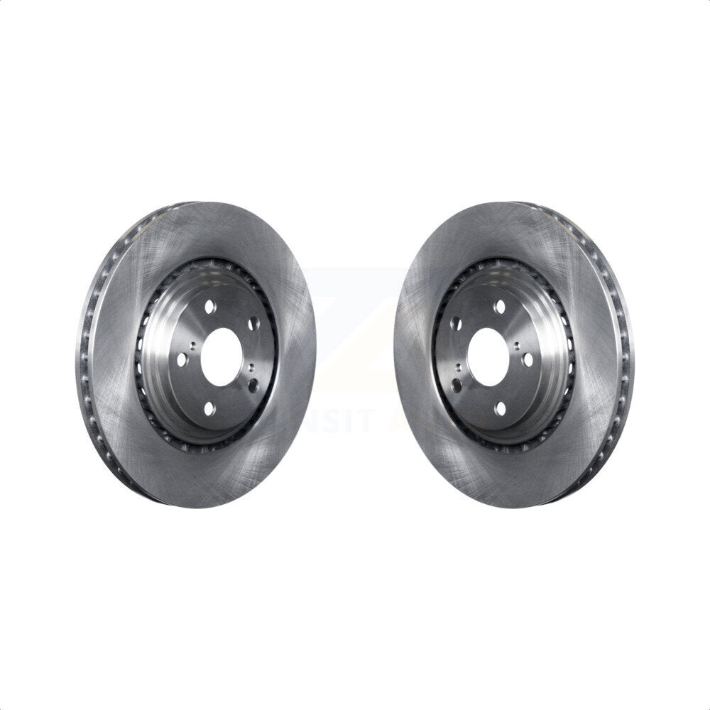 Front Disc Brake Rotors Pair For Toyota Highlander Sienna Lexus RX350 NX200t NX300 RX450h NX300h K8-100468