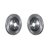 Front Disc Brake Rotors Pair For Toyota Highlander Sienna Lexus RX350 NX200t NX300 RX450h NX300h K8-100468