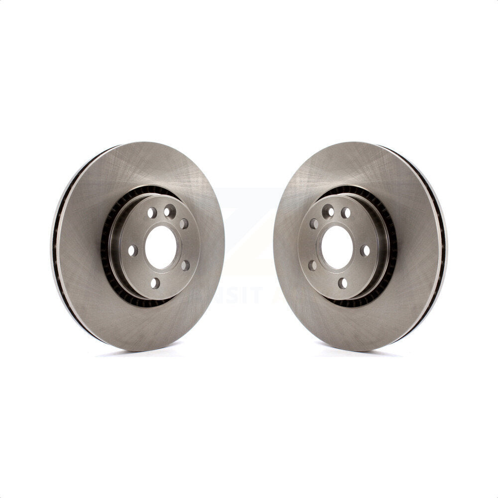Front Disc Brake Rotors Pair For Volvo S60 XC70 S80 Land Rover LR2 V60 Cross Country V70 K8-100471