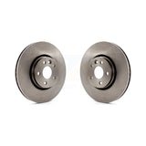 Front Disc Brake Rotors Pair For Volvo S60 XC70 S80 Land Rover LR2 V60 Cross Country V70 K8-100471