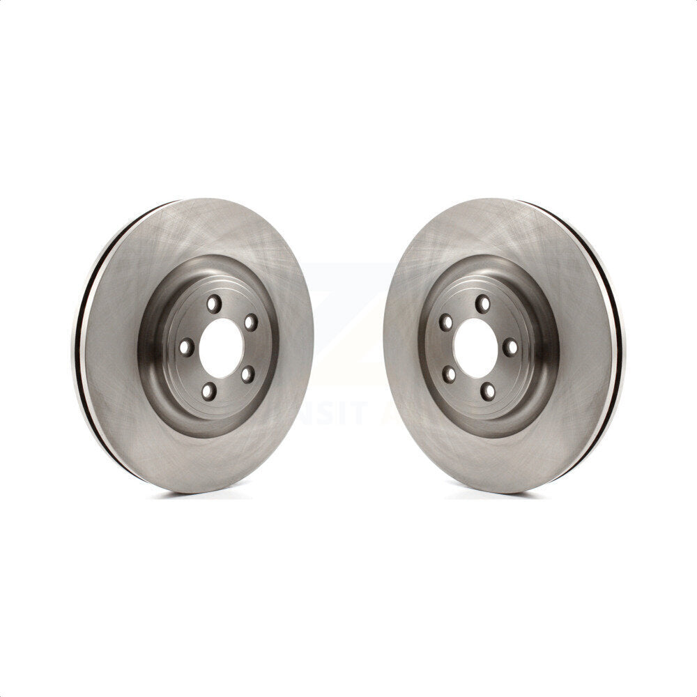 Front Disc Brake Rotors Pair For Jaguar XF XJ S-Type XK XKR XJR Super V8 K8-100473