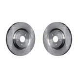 Front Disc Brake Rotors Pair For INFINITI G37 Q50 Nissan 370Z Q60 M37 Q70 Q70L QX70 M56 FX50 Z K8-100478