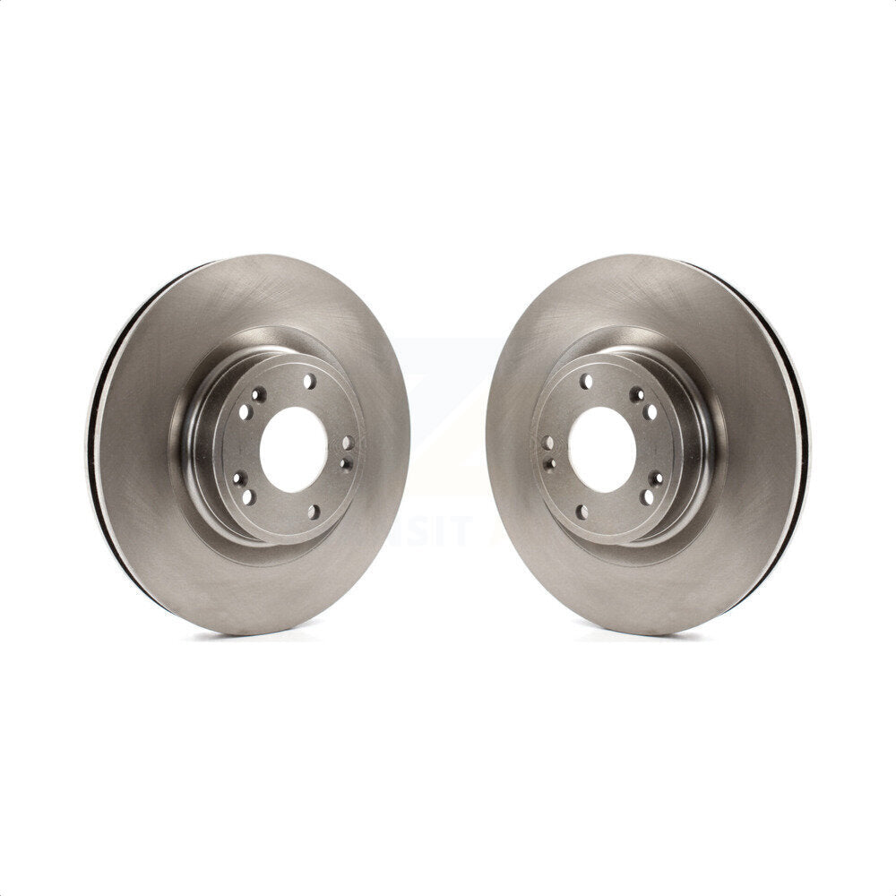Front Disc Brake Rotors Pair For 2009-2011 Hyundai Genesis 3.8L K8-100487